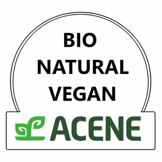 ACENE sello cosmética BIO/NATURAL/VEGAN