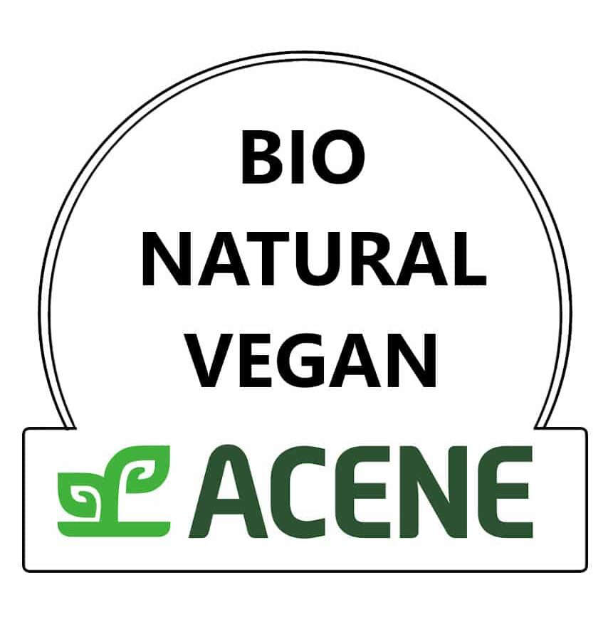 ACENE sello cosmética BIO/NATURAL/VEGAN