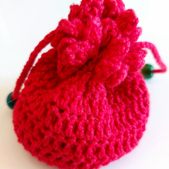 porta tesoros rojo