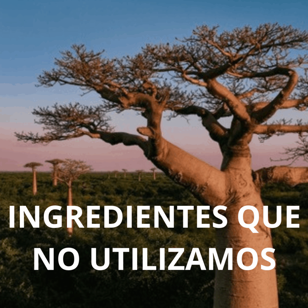 ingredientes que no